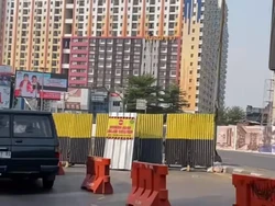 Ada Proyek Drainase, Dishub Kota Bekasi Rekayasa Lalin Jl Pekayon