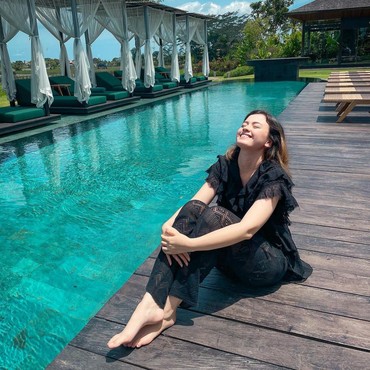 Disebut Jadi Ibu Pengganti Anak Baim Wong Saat Syuting di Jogja, Kimberly Ryder: Aku...