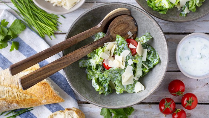 Ilustrasi salad sayur