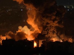 Video: Ledakan dan Kebakaran di Beirut Seusai Diserang Israel