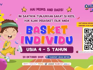 situs judi slot terbaik dan terpercaya no 1 Ibu-ibu, Yuk Ajak Anak Ikut Lomba Basket Individu di Olimpiade Balita