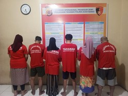 Bongkar Prostitusi Online di Aceh Barat, Polisi Tangkap 3 Pasangan