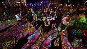 FOTO: Kelap-kelip Festival Cahaya Berlin 2024