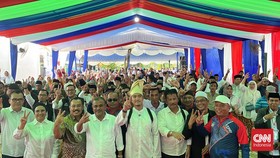 Kaesang Terjun Langsung Kampanye Cagub Kepri Rudi-Rafiq