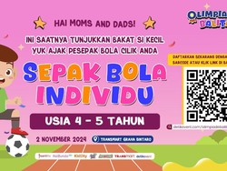 Unjuk Bakat Si Kecil Yuk Mom, Daftar Lomba Sepak Bola Individu di Olimpiade Balita