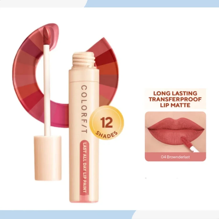 Wardah Colorfit Last All Day Lip Paint