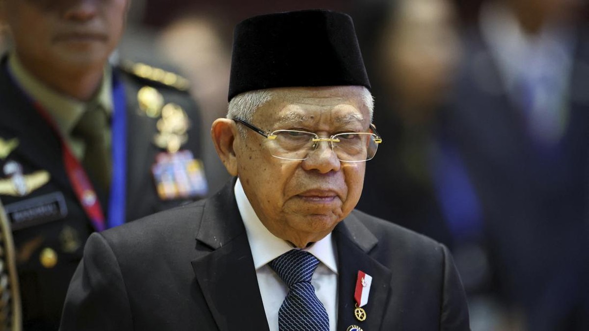 FOTO: Ma'ruf Amin Gantikan Jokowi Hadiri KTT ASEAN di Laos