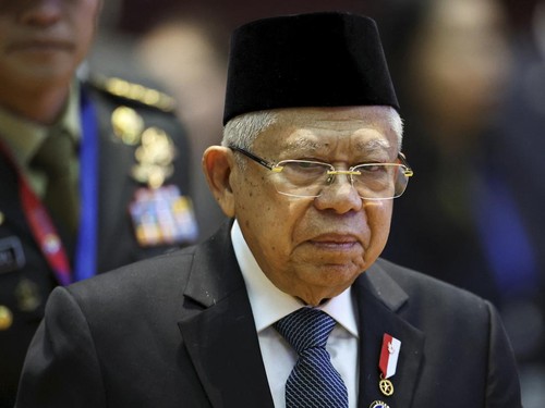 Ma'ruf Amin Sebut Serangan Dagang Trump Ganggu Ekspor Produk Halal RI