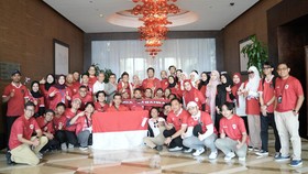 Fans Indonesia di Timur Tengah Berkumpul di Bahrain, Dukung Garuda
