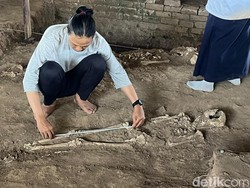 Istana Bhre Wengker Digali, Arkeolog Temukan 4 Kerangka Manusia
