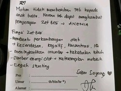 Viral Imbauan agar Tak Beri Minuman Teh ke Balita: Hambat Penyerapan Zat Besi