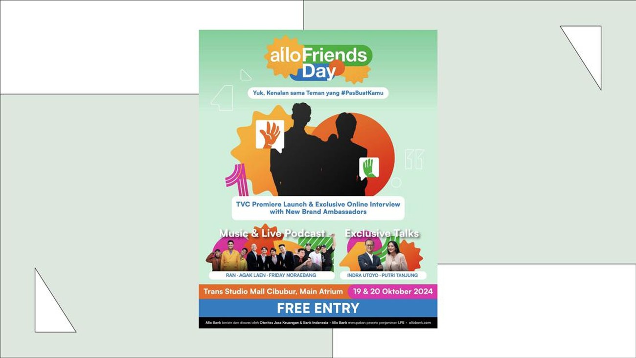 Siapkan Dirimu untuk Datang ke Allo Friends Day!
