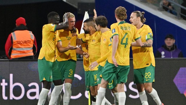 Australia akan mengumumkan skuad laga Kualifikasi Piala Dunia 2026 melawan Timnas Indonesia dan China pada Jumat (14/3).