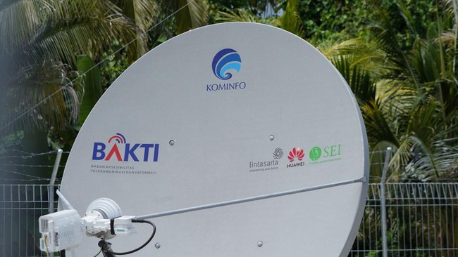 BAKTI Kominfo menghadirkan internet ke desa sulit sinyal internet atau blank spot di Kabupaten Mukomuko.