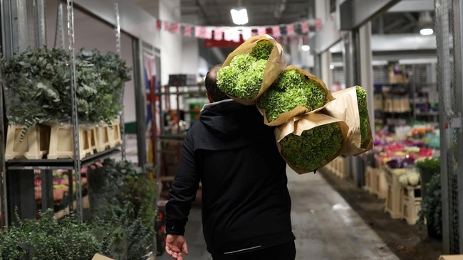 FOTO: Jalan-jalan ke Pasar Kembang Terbesar di London