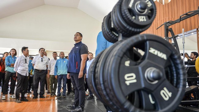FOTO: Penampakan Pusat Pelatihan Atletik di Bandung Usai Resmi Dibuka