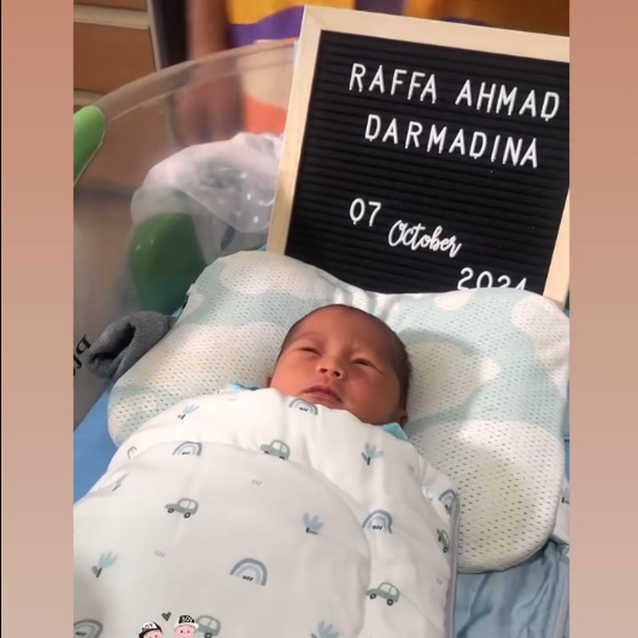 <p>Beberapa hari setelah anak kembarnya lahir, Mpok Alpa akhirnya mengumumkan nama keduanya ke publik. Mpok Alpa menamai anak kembarnya, Raffi Ahmad Darmadina dan Raffa Ahmad Darmadina. (Foto: Instagram @nina_mpokalpa)</p>