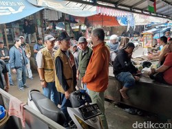 Blusukan ke Pasar Cikurubuk, Yusuf-Hendro Bicara soal Revitalisasi
