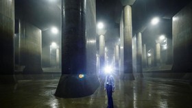 FOTO: Jepang Upgrade 'Katedral Bawah Tanah' Benteng Tokyo Halau Banjir