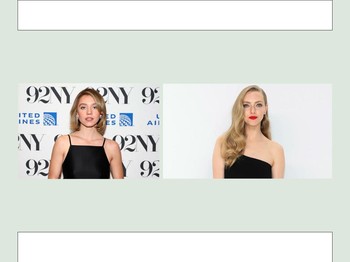 Sydney Sweeney dan Amanda Seyfriend Bakal Adu Peran di 