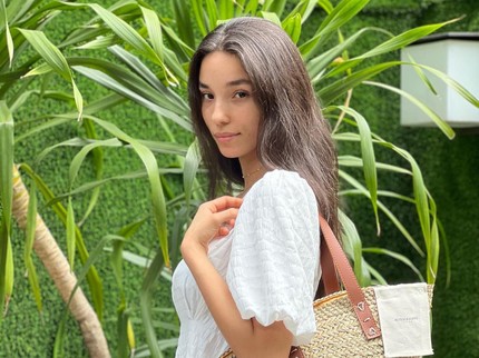 5 Potret Cantik Vanessa Lima, Model Asal Brasil Istri Erick Iskandar yang Kini Jadi Bunda 2 Anak