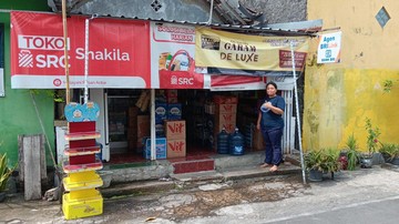 Jadi AgenBRILink, Eks Pegawai Minimarket Sukses Bisnis Kelontong