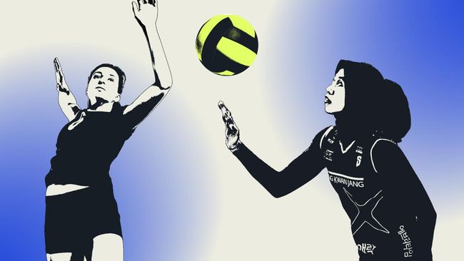 EDUSPORTS: Beda Opposite dan Outside Hitter di Voli