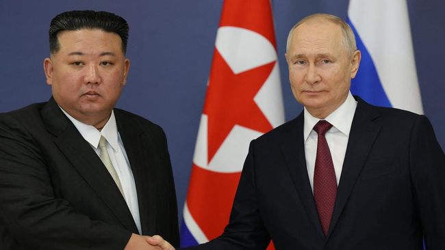 Ini Isi Pesan Manis Kim Jong Un di Ultah Putin