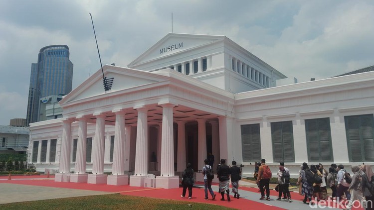 Pameran Repatriasi Pita Maha di Museum Nasional mulai Selasa (15/10/2024). Pameran Repatriasi Pita Maha di Museum Nasional mulai Selasa (15/10/2024).