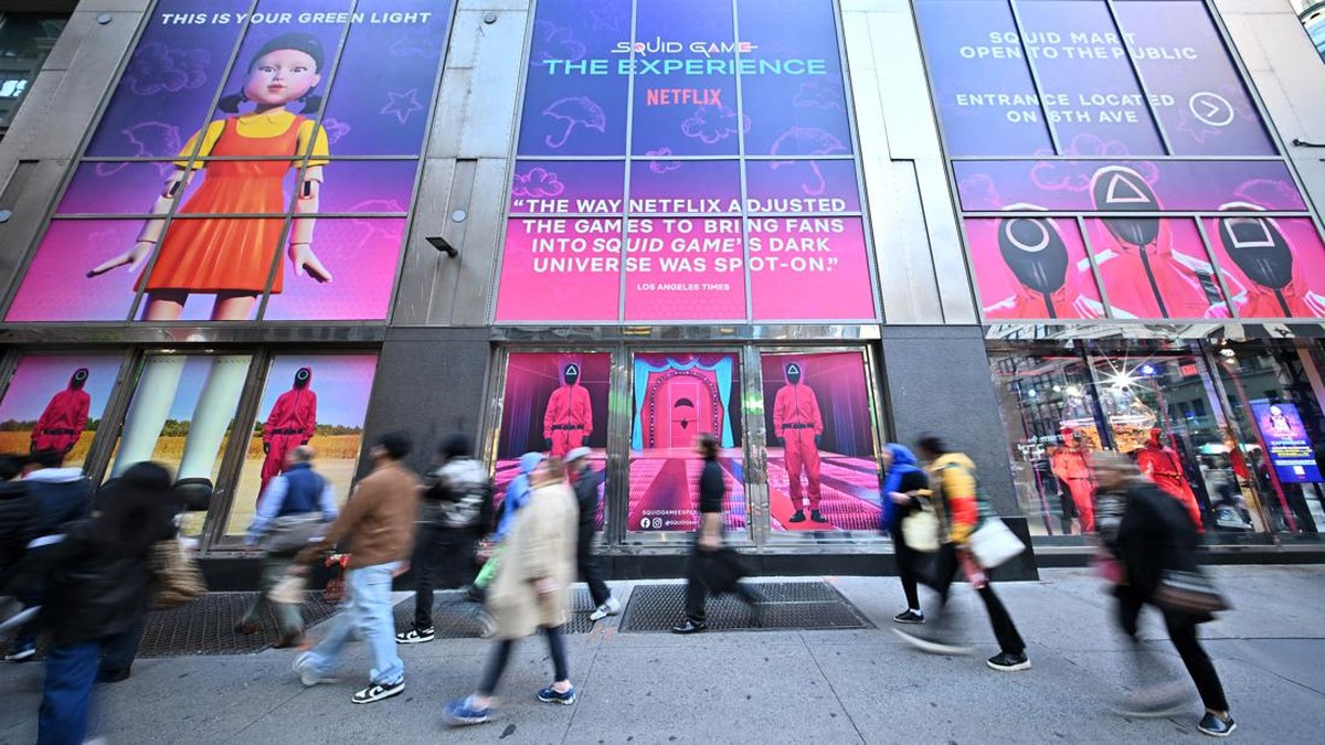 FOTO: Ikutan Jajal Squid Game di Manhattan