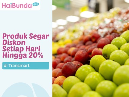 Produk Segar Diskon Setiap Hari Hingga 20% di Transmart