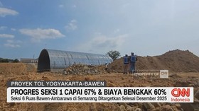 Progres Seksi 1 Capai 67% dan Biaya Bengkak 60%
