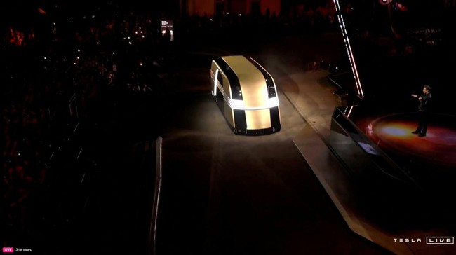 FOTO: Robotaxi dan Robovan Listrik Tesla, Transportasi Umum Masa Depan