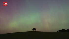 VIDEO: Melihat Indahnya Aurorai Borealis di Atas Langit Britania Raya