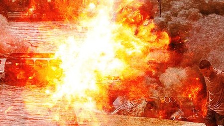 Speedboat Cagub Maluku Utara Terbakar