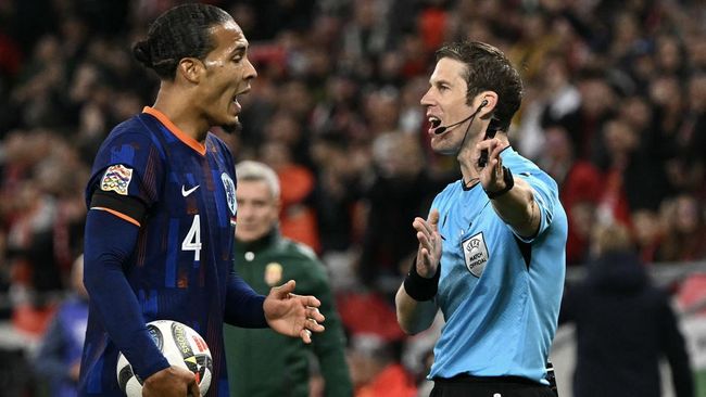 FOTO: Momen 10 Pemain Belanda Ditahan Hungaria di UEFA Nations League