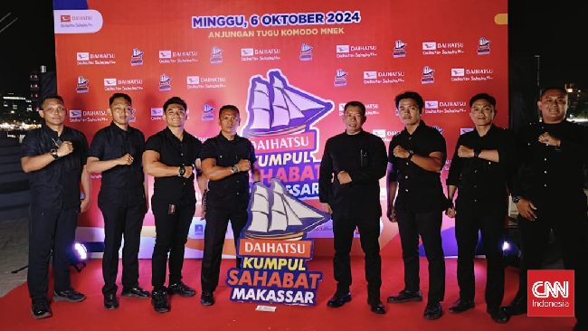 Kenyamanan para pengunjung Daihatsu Kumpul Sahabat Makassar tidak lepas dari peran sejumlah petugas keamanan, baik dari polisi, Dinas Perhubungan dan bodyguard.