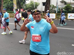 Saykoji Sukses Finish 10K di Jakarta Running Festival 2024, Apa Tipsnya?
