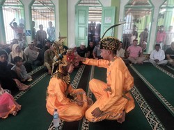 Napi Kasus Penganiayaan Nikahi Kekasihnya di Lapas Kelas II B Pohuwato