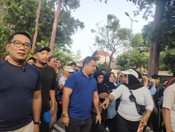 RK Olahraga di BKT Jaktim, Jadi Rebutan Selfie dan Sarapan Bareng Warga