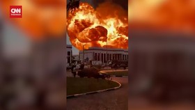 VIDEO: Pom Bensin di Chechnya Meledak, 4 Tewas Termasuk Anak-anak