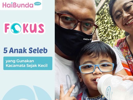 5 Anak Seleb yang Gunakan Kacamata Sejak Kecil