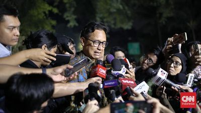 Budi Gunadi Sadikin yang diperkirakan bakal mengisi kabinet Prabowo-Gibran tiba di Kertanegara, Senin (14/10/2024).