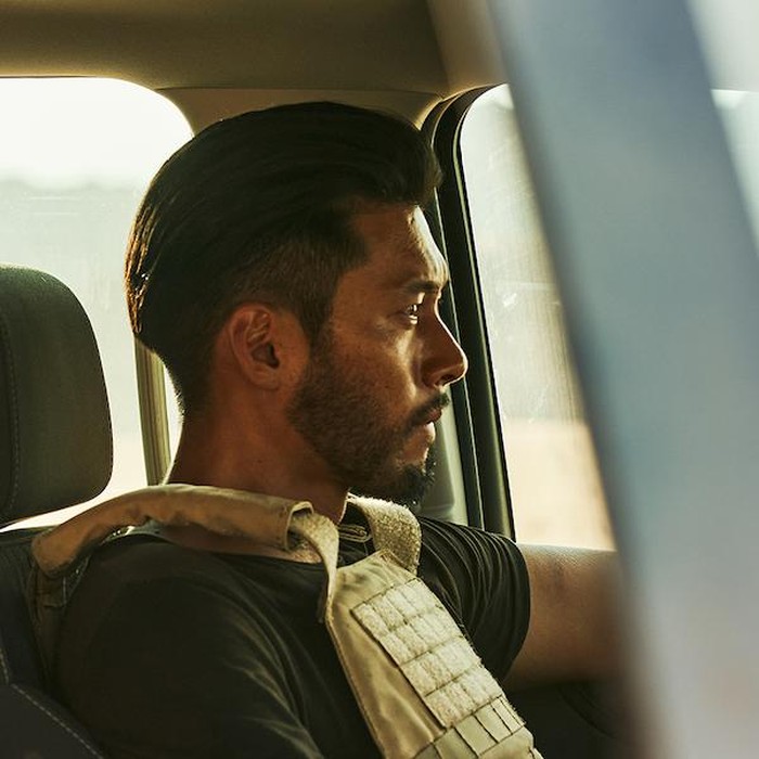 Hyun Bin di film The Point Men: twitter.com/soompi