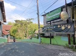 Penampakan Perumahan di Gamping Sleman yang Terdampak Tol Jogja-YIA