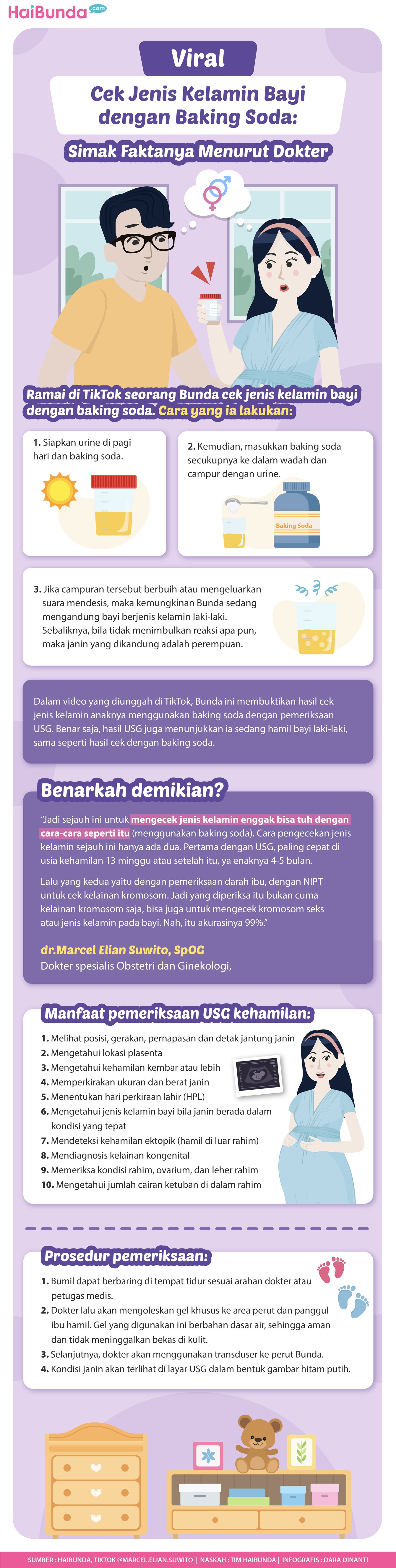 Viral Cek Jenis Kelamin Bayi dengan Baking Soda: Simak Faktanya Menurut Dokter Viral Cek Jenis Kelamin Bayi dengan Baking Soda:

Simak Faktanya Menurut Dokter