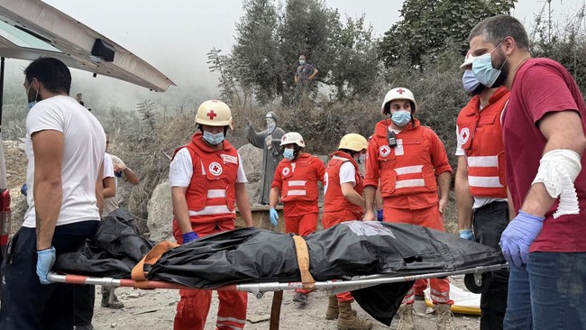 FOTO: Desa Kristen di Lebanon Dibombardir Israel, 21 Warga Tewas
