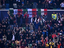 Laga Italia Vs Israel Diwarnai Seruan Free Palestine