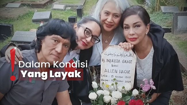 Nyekar di Hari Ultah Marissa, Ikang Fawzi: Ingin Berpulang Seperti Dia