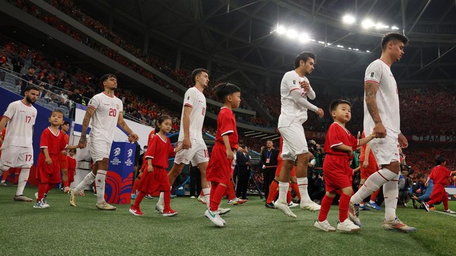 Timnas Indonesia dalam ancaman China pada klasemen Grup C Kualifikasi Piala Dunia 2026 usai kalah 1-2, Selasa (15/10).